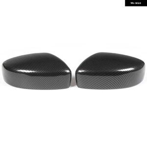 インフィニティ G25 G37 2009-2013 ABS カーボンサイドバックミラー 飾るカバー トリムステッカー 自動車外装 - Carbon Fiber