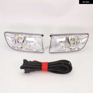 LED ライト シュコダ オクタビア A5 MK2 セダンコンビ 38200 スタイリング フロント LED フォグランプ フォグライト とワイヤー - Pair Light And Wire