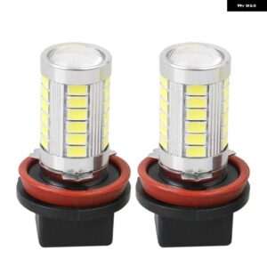 LED ライト シュコダ ラピッドスペースバック 2013-18 スタイリング フロントバンパー LED フォグライト フォグランプ - 2PC LED wicks