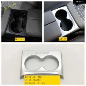 コンソール 中央フロントシート カップホルダー 水ボトルドリンク 装飾 パネルカバー トリム シトロエン C5 AIRCROSS 2018 - 2024 - Model A