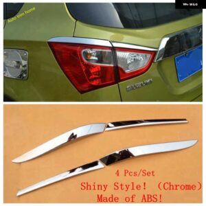スズキ クローム外装 ドアハンドル フロントリア フォグランプ アイブロウウィンドウ ワイパーカバー トリム SX4 S-クロス 2014 - 2 - F
