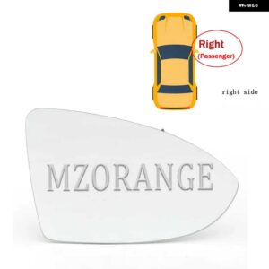 加熱サイドミラー ガラス VW ゴルフ 7 MK7 2013-17 リアビューバックミラー ドアウイングミラー ガラス 5G0857521 ASSY - R mirror
