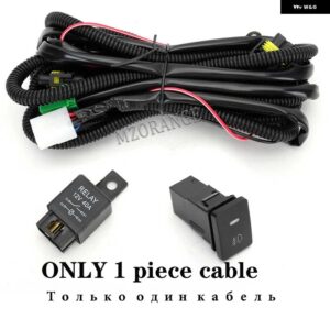 フォグランプ シトロエン C3 C4 C5 C6 C-CROSSER クサラピカソ 1999-2015 ヘッドライト LED ハロゲン フォグライト フォグランプ アセンブリガラス - 1 wires only