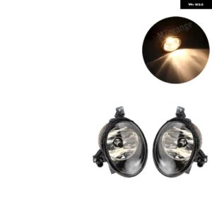 フォグランプ LED VW ジェッタ 6 A6 MK6 2011-14 ヘッドライト フロントバンパー フォグランプ カバー グリル ベゼル フレームワイヤー