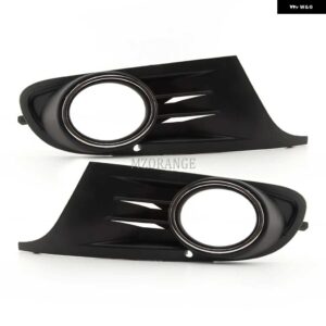 フォグランプ VW ゴルフ 6 MK6 カブリオレ 2009-2013 ヘッドライト LED フォグランプ フォグランプ カバー グリル ベゼル フレーム ハロゲン ドライビング