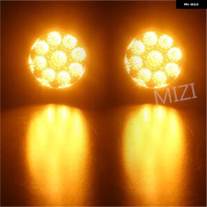 スズキ 2X フォグランプ LED ヘッドライト グランドビターラ SX4 イグニスジムニースイフトアルト V スプラッシュ XL7 エルティガセ - Yellow