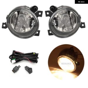 フォグランプ LED ヘッドライト VW ジェッタ V MK5 セダン 2006-2010 ハロゲンフロントバンパー ドライビング フォグライト クローム フォグランプ カバー