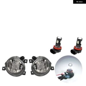フォグランプ LED ヘッドライト VW ジェッタ V MK5 セダン 2006-2010 ハロゲンフロントバンパー ドライビング フォグライト クローム フォグランプ カバー