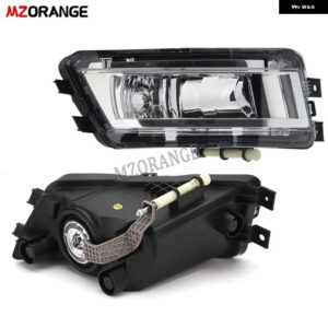 自動フロント フォグランプ VW パサート B7 2011-15 ヘッドライト フォランプクロームグリル バンパー カバー 56D853665 - 1 pair no bulb