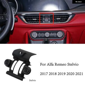 ALFA REMEO GIULIA STELVIO 2017-20 フォンナーホルダー ベースマウント 17MM ボールジョイント専用電話スタンドブラケット 付き - 17-21yr Stelvio