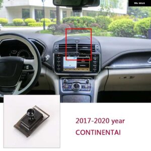 リンカーン MKX MKC MKZ ノーチラスコルセアコンチネンタルアビエーター 2018 2019 2020 専用自動車電話ホルダー スタンドベースブラケット マウント - 17-20yr Continental