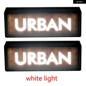 カー 2X LED サイド マーカーライト LADA NIVA 4X4 1995- ランプ アンバー 防水 - white light03