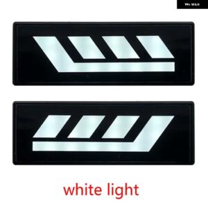 カー 2X LED サイド マーカーライト LADA NIVA 4X4 1995- ランプ アンバー 防水 - white light02