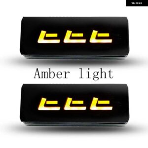 LADA NIVA 4X4 1995 2 X 超高輝度フロントパーキングフロントサイドマーカー電球ランプカースタイリング アンバー ライト - Amber light01