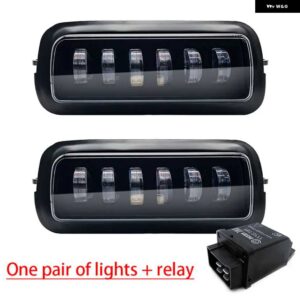 2019 LADA NIVA 4X4 1995 LED DRL ライトとランニングウインカー機能カースタイリング LED ターニングランプ - DRL004 and relay