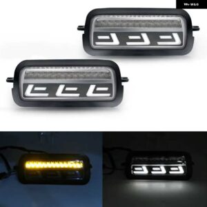 2019 LADA NIVA 4X4 1995 LED DRL ライトとランニングウインカー機能カースタイリング LED ターニングランプ - DRL003 and relay