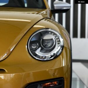 VW ビートル 2013-19 ヘッドライト クリアランプシェード ヘッドライト カバー ランプシェード ヘッドランプ シェルガラス - Left