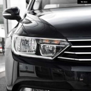 ヘッドライト カバー レンズガラスシェルフロント ヘッドランプ クリアランプシェード VW マゴタン/ パサート B8 2016 2017 2018 - Right Side