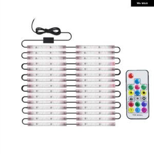 サイド マーカーライト フロントリア クリアランス テールライト ハザード インジケータ ランプ トラック トレーラーテール車 RV キャンピングカーボート AT - 12m remote control