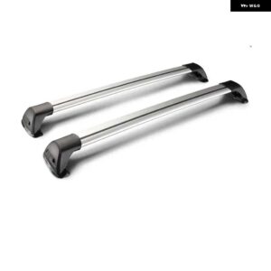2個 HON.DA オデッセイ エステート 2015-2024 ルーフバー特殊合金ベルトロック LED 撮影ルーフラック CORSS ラック - silvery