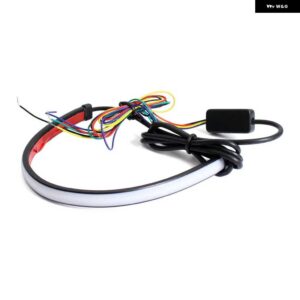 スズキ LED テール TIDY フェンダーエリミネーターブラケット バーシーケンシャルスイッチ バックテール ブレーキ ウィンカー ライト ブル - 30cm red and yellow