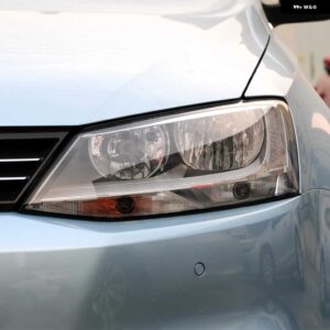 ヘッドライト クリアランプシェード ヘッドライト シェルカバー レンズマスク VW ジェッタ サジタル 2012-18 - Left