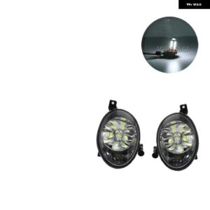 フォグランプ ヘッドライト VW ジェッタ 6 A6 MK6 2011-2014 LED ハロゲンフロントバンパー フォグランプ カバー ワイヤースイッチ ベゼル カー