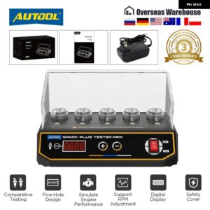 SPT360 スパークプラグ テスター点火テスター自動車診断ツール 5 穴スパークプラグ フラッシュオーバーアナライザー 110/220V - 220V