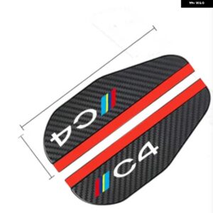 2X バックミラー アイブロウプロテクター シトロエン C1 C2 C3 C4 C5 C6 C8 自動車 - C4