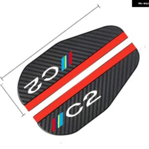2X バックミラー アイブロウプロテクター シトロエン C1 C2 C3 C4 C5 C6 C8 自動車 - c2