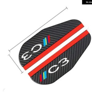 2X バックミラー アイブロウプロテクター シトロエン C1 C2 C3 C4 C5 C6 C8 自動車 - C3