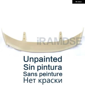 カーボン表面スポイラー VW シロッコ 2009-2017 年通常のスタンダードタイプ TE ABS 材料リアトランクルーフ - Unpainted