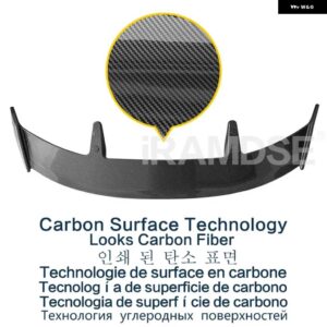 グロスブラック スポイラー シート イビサレオンカーボンペイント 2009-2021 年リア フロントガラス ウイングトランク ABS - Carbon Surface