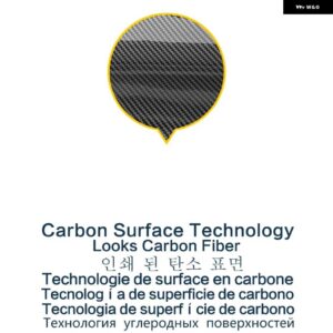 ブラック スポイラー シート LEON MK3 MK3.5 5F ハッチバック 2012-2018 リアルーフ リップ ウィング - Carbon Paint