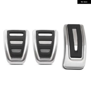 自動ペダル シート TARRACO KN2 2018-22 アクセル ブレーキ ステンレスレストフットノンスリップペダル カバー 部品 - 3 PCS