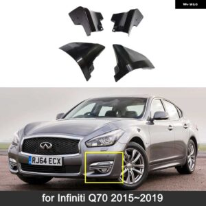 マッドガード インフィニティ M 35 Q70 2011 2019 2014 2015 M25 M35H M37 M56 Q70L Y51 4X マッドフラップ 前輪フェンダースプラッシュ - Q70 Q70L 15-19