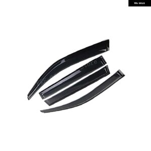 ディフレクター CHERY TIGGO 5X 2022 4 PRO 2017 2023 2020 EV ウィンドウ バイザー雨眉ガードブラックプロテクターカバー - black