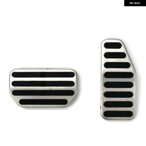 スズキ ステンレスペダル ガス ブレーキ カバー ジムニーシエラ JB64W JB74W 2018-22 ペダル パッド スタイリング - 2 pcs