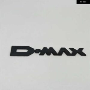 DMAX ロゴエンブレム リアトランクテール蓋バッジ ステッカー D-MAX ピックアップ 2011-2019 - black