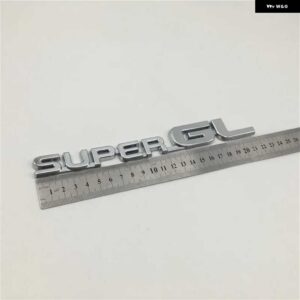 ハイエース スーパー GL 3D クローム 車バッジ エンブレム ステッカー デカール トランク サイド ロゴ - style B Big 217mm