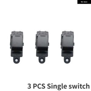 スズキ S-クロスビターラ オートマスター パワーウィンドウ スイッチ ガラスリフターボタン 左ドライバー - 3 PCS Single switch