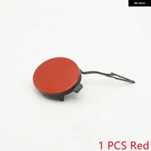 VW ジェッタ 2017 2018 2019 フロントバンパー トレーラー牽引フックカバー トラクションキャップ - 1 PCS Red