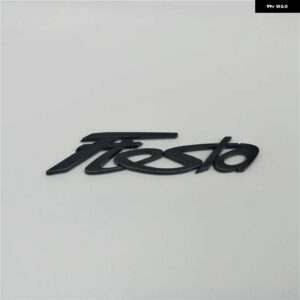 フィエスタ リアゲート ハッチバック エンブレム ロゴ バッジ サイン ネームプレート ステッカー - black