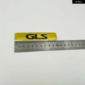 パジェロ モンテロ ランサー アウトランダー GLS GLX EX V6 エンブレム ロゴ リア ステッカー ドアサイド フェンダー マーク サイン - GLS gold