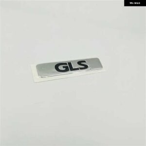 パジェロ モンテロ ランサー アウトランダー GLS GLX EX V6 エンブレム ロゴ リア ステッカー ドアサイド フェンダー マーク サイン - GLS silver
