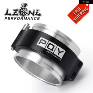 クランプ システム アセンブリ排気 V バンドクランプクイックリリース 2.5インチ 63MM 3.0インチ 76MM 外径排気/インタークーラー パイプ/ターボ - 2.5 inch with logo