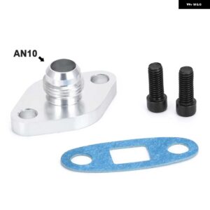 ターボオイルリターン/ドレンフランジ アダプタ ーメスオス AN4 AN10 1/2NPT T25 T28 T30T3/T4 GT28-GT55 1JZ 2JZ GTE - OFG35