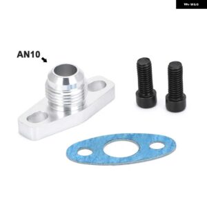 ターボオイルリターン/ドレンフランジ アダプタ ーメスオス AN4 AN10 1/2NPT T25 T28 T30T3/T4 GT28-GT55 1JZ 2JZ GTE - OFG34