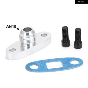 ターボオイルリターン/ドレンフランジ アダプタ ーメスオス AN4 AN10 1/2NPT T25 T28 T30T3/T4 GT28-GT55 1JZ 2JZ GTE - OFG33