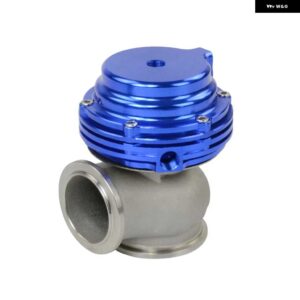 MVR 38MM V バンドアウターウエストゲート キット 24PSI ターボウエストゲート V バンドフランジ 付きロゴなし JR5831 - Blue